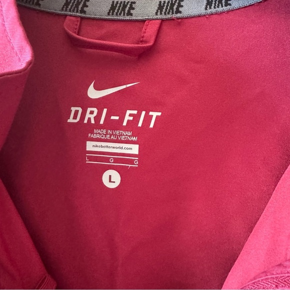 Nike full zip dri fit windbreaker size large - Picture 2 of 6